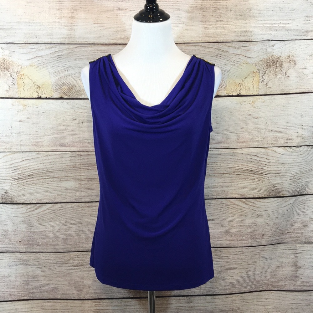 CK sleeveless top